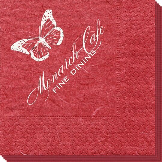 Magnificent Monarch Butterfly Bali Napkins